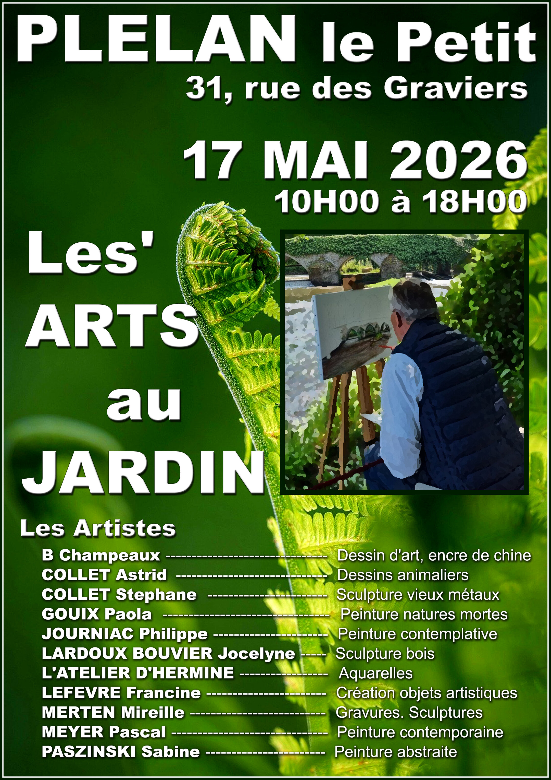 Les' arts au jardin